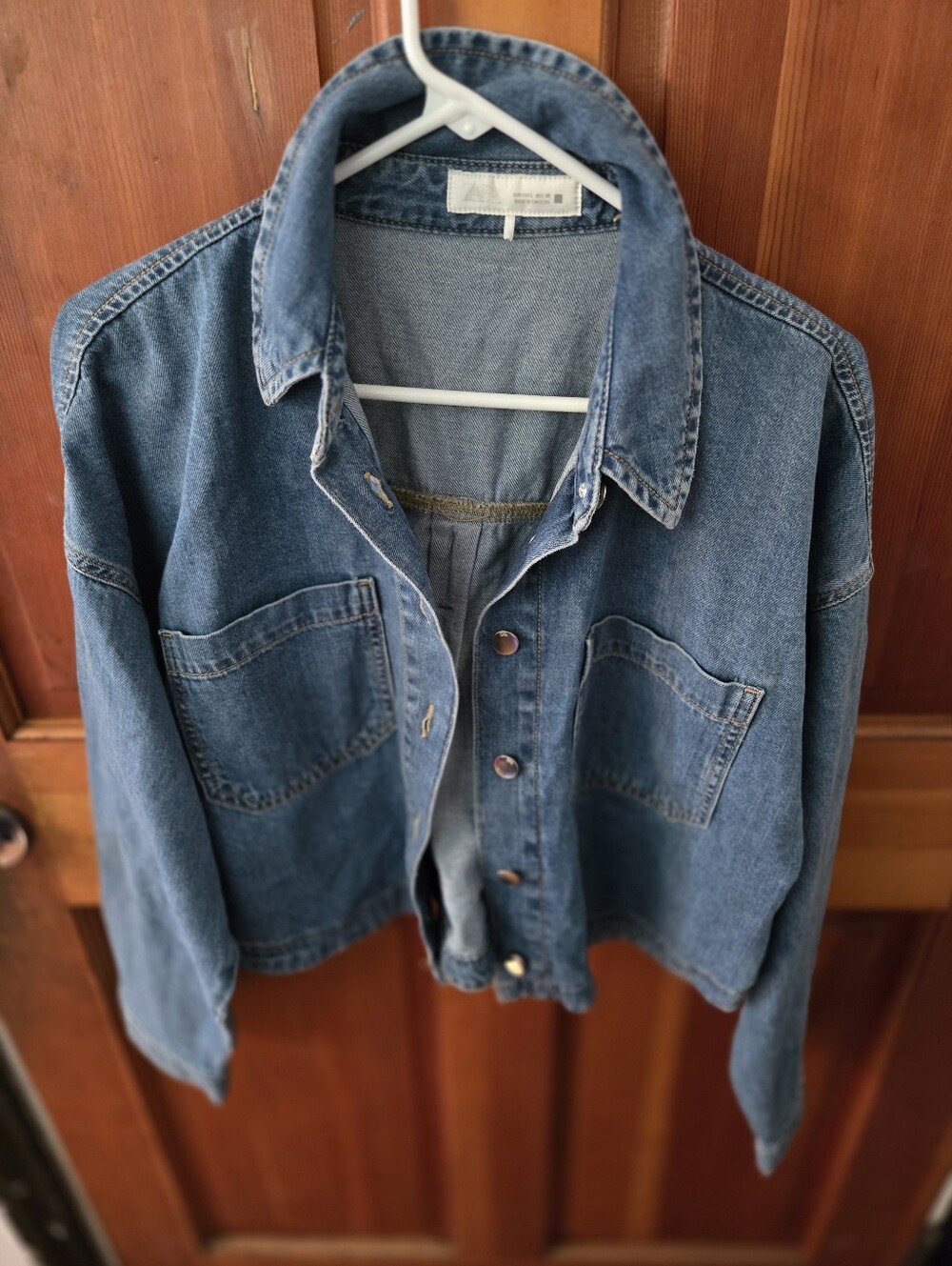 Zara Light Blue Denim Jacket